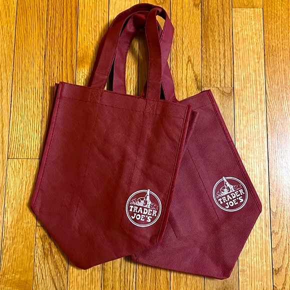 Handbags - Two Trader Joe’s wine totes
